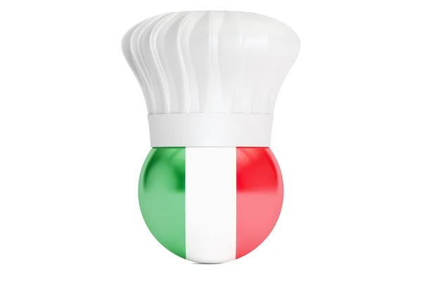 意大利菜的概念，3d 渲染 — 图库照片