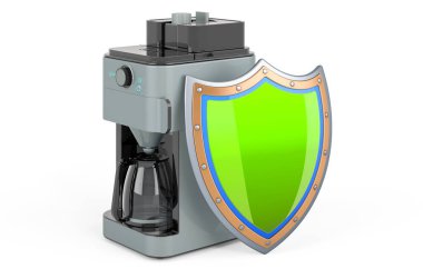 Kalkanlı kahve makinesi, 3 boyutlu görüntüleme