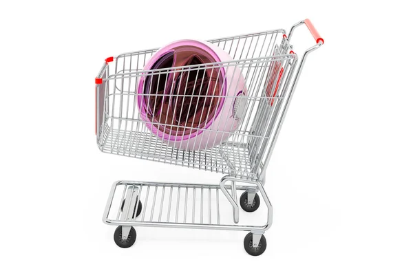 Shopping Cart Electric Wax Warmer Rendering Isolated White Background —  Fotos de Stock