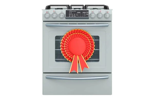 Gas Range Best Choice Badge Rendering Isolated White Background — Stockfoto