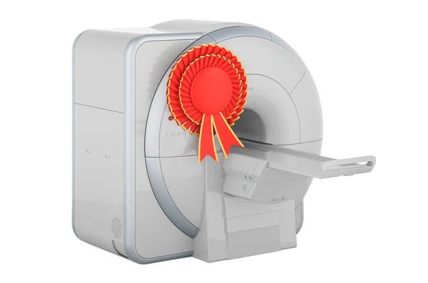 Mri Con Insignia Mejor Opción Representación Aislada Sobre Fondo Blanco —  Fotos de Stock