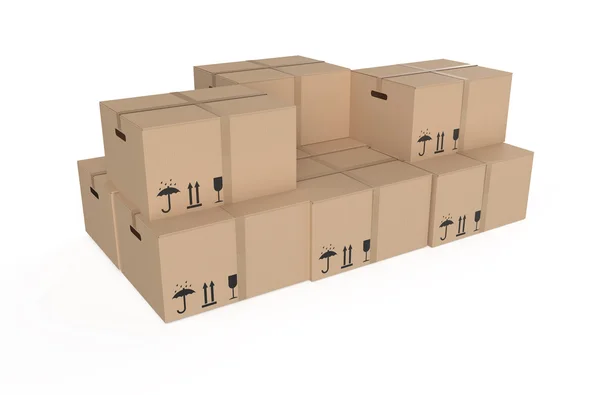Cardboard boxes 2 — Stock Photo, Image