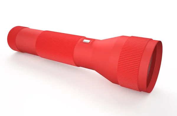 Red  flashlight — Stock Photo, Image