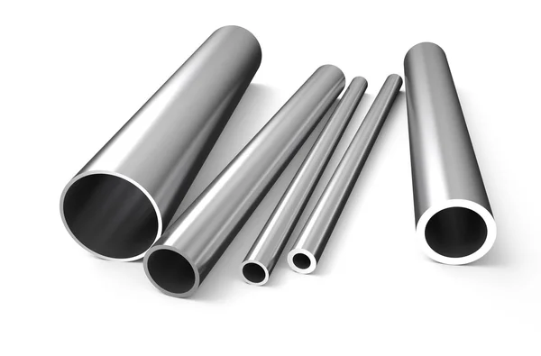 Rolled metal, tube 1 — Stock Photo, Image