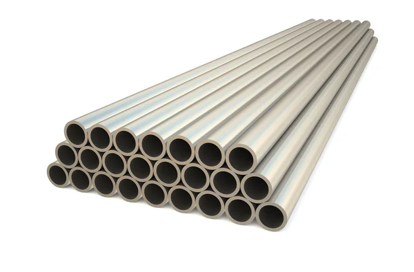 Rolled metal, tube 2 — Stock Photo, Image