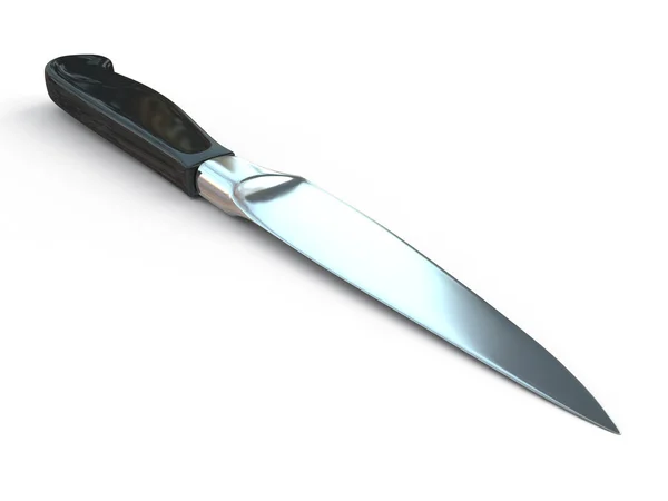 Schwarzes Messer — Stockfoto