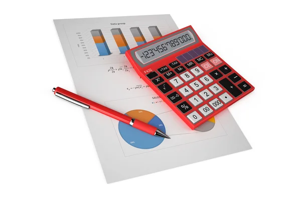 Business, finance and accounting concept — Stock Photo, Image