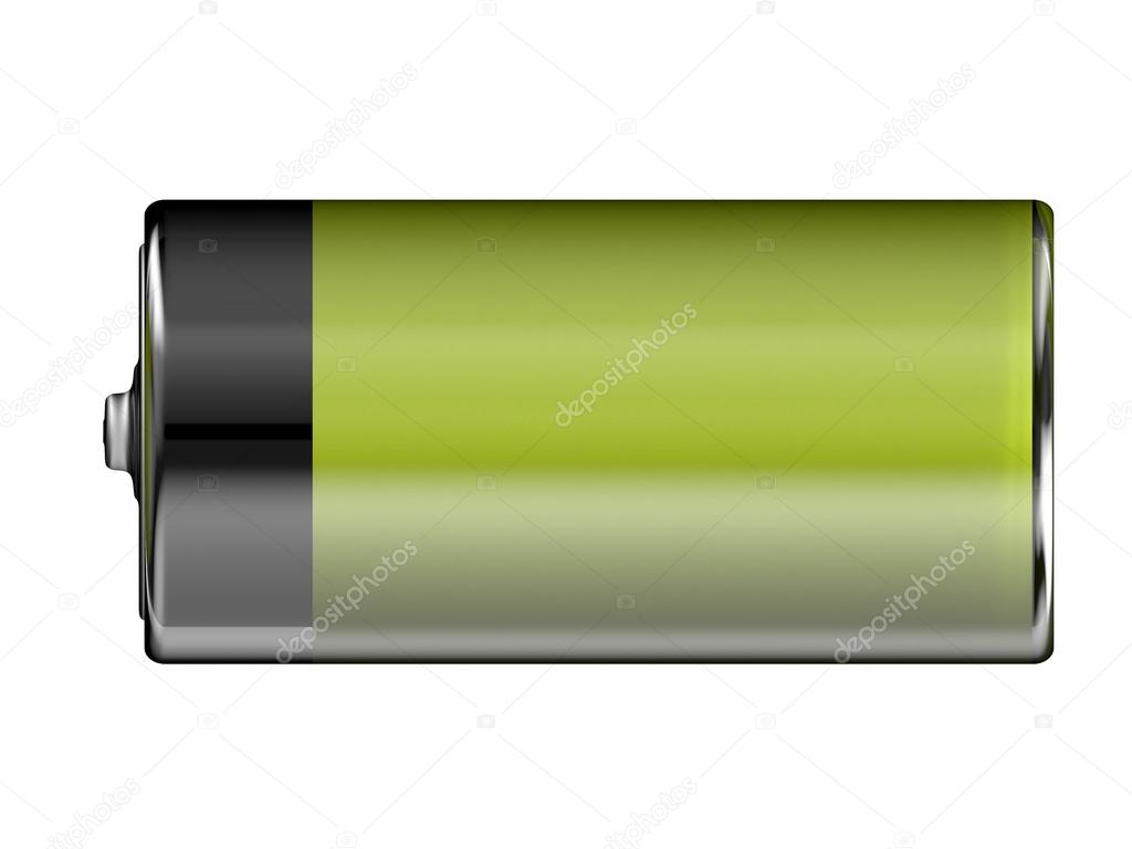 Battery level 75 percent