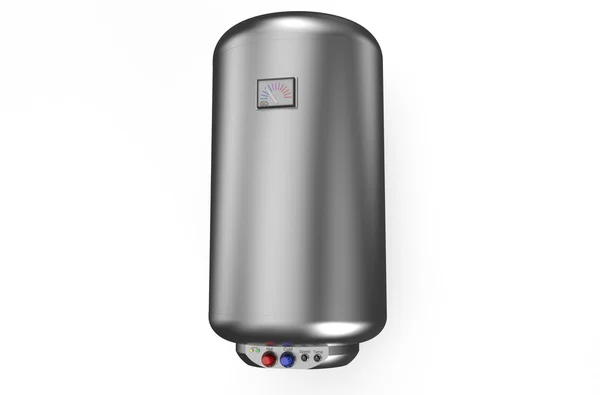 Electric silver boiler, water heater 2 — Stock Photo, Image