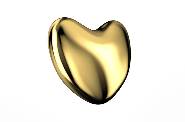 Corazón de oro —  Fotos de Stock