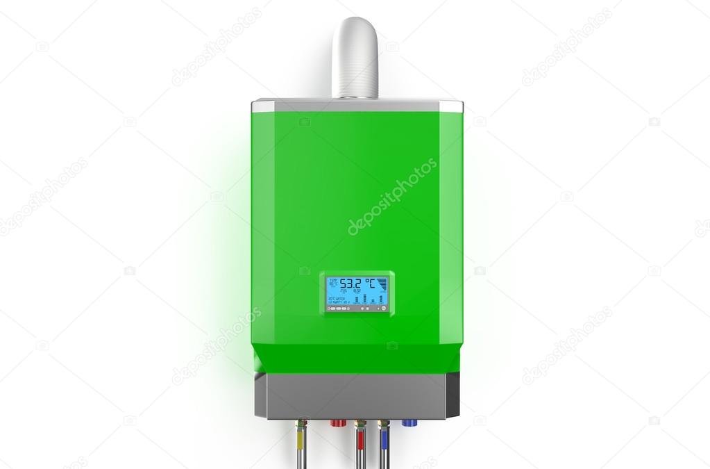 Green home gas-fired boiler,  water heater