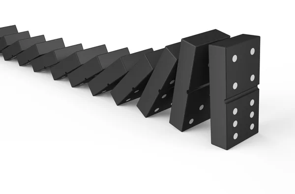 Domino effect 2 — Stock Photo, Image