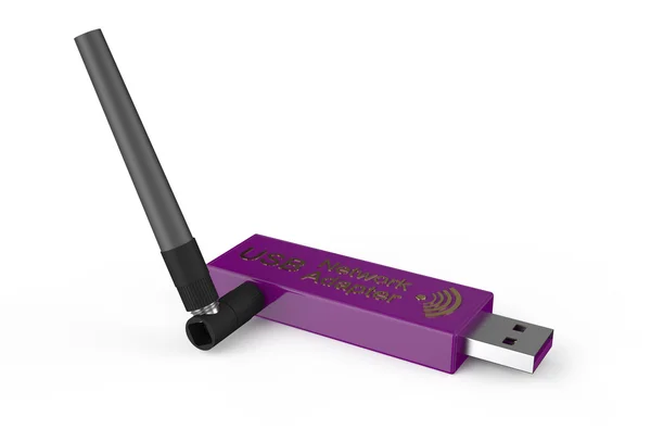 Adattatore di rete USB — Foto Stock