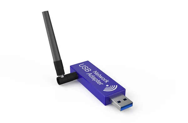 Adattatore di rete USB — Foto Stock