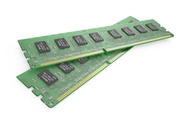 Módulos de memoria DDR3 1 — Foto de Stock