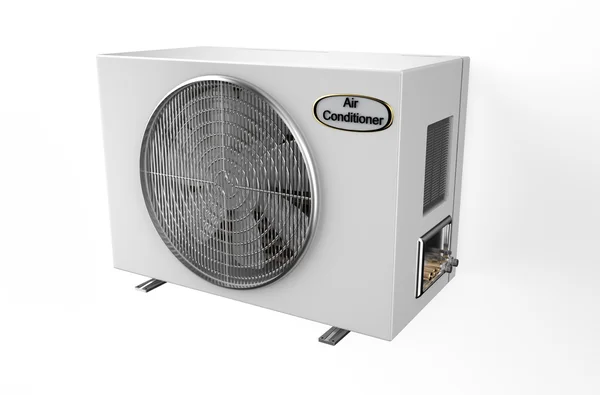 Air conditioner, buitenste deel — Stockfoto