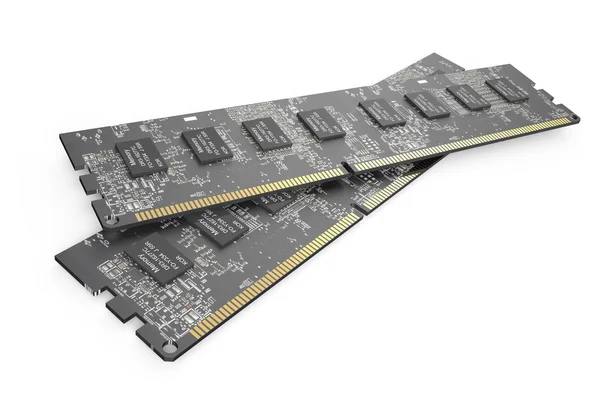 Módulos de memoria DDR3 6 — Foto de Stock