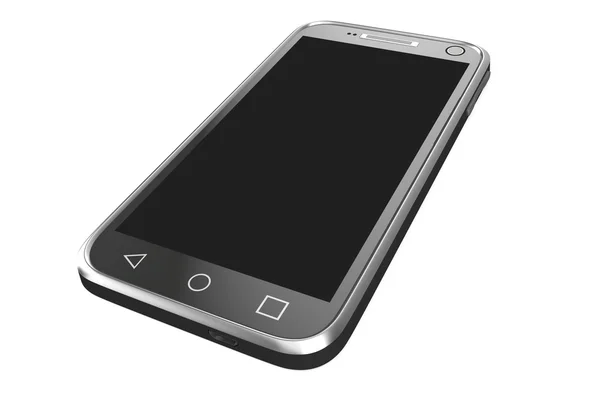 Schwarzes Smartphone — Stockfoto