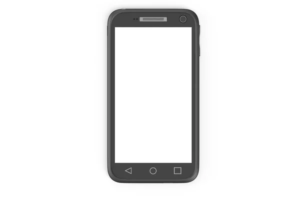 Black smartphone — Stock Photo, Image