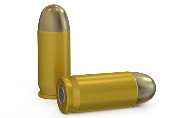Pistol bullets — Stock Photo, Image