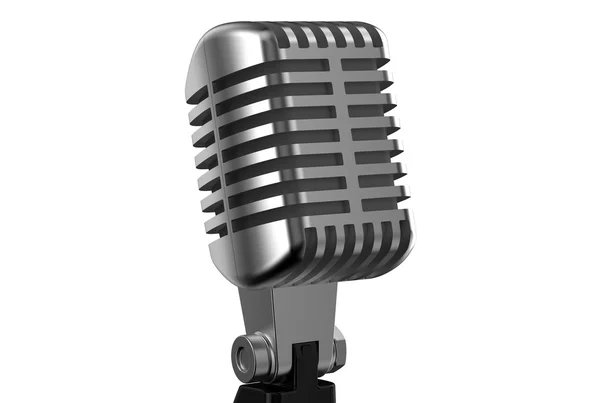 Vintage microphone — Stock Photo, Image