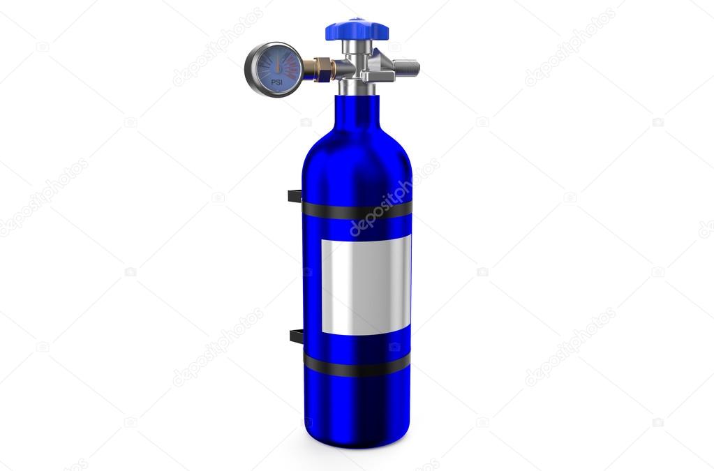 Nitrous Oxide System gas cylinder