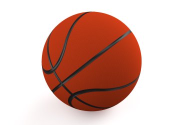 Turuncu basketbol topu 