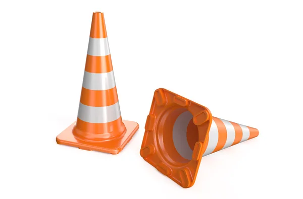 Two traffic cone — Stock Photo, Image