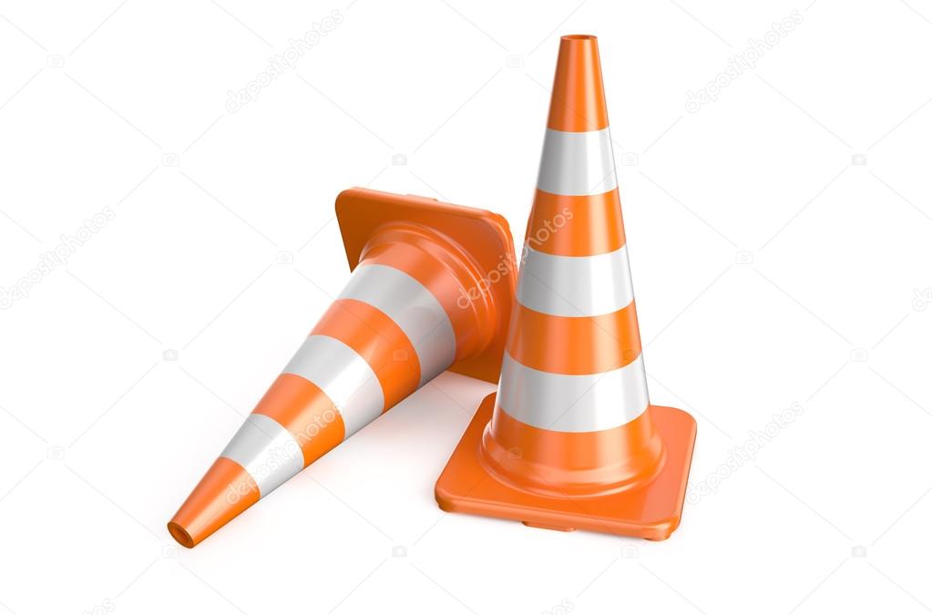 two road cone