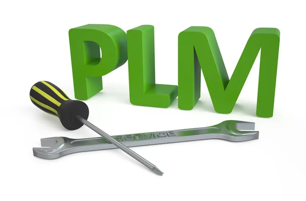 Produkt lifecycle management (Plm) usługi koncepcja — Zdjęcie stockowe