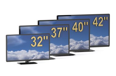TV ile farklı köşegen ayarlar