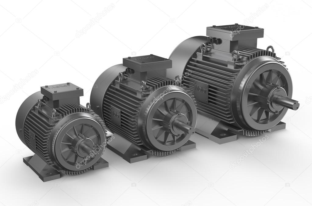Industrial electric motors