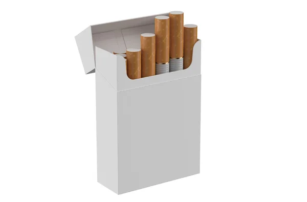 Balení cigaret — Stock fotografie