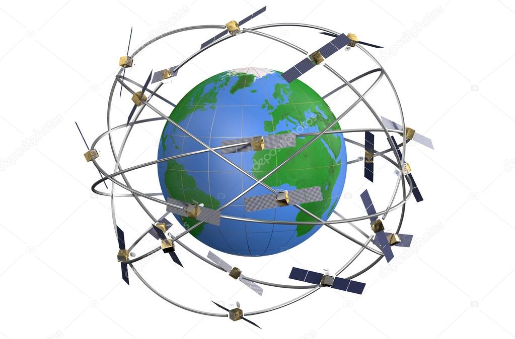 space satellites in eccentric orbits around the Earth