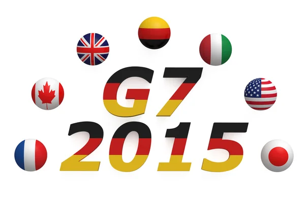 Summit skupiny G7 7 — Stock fotografie
