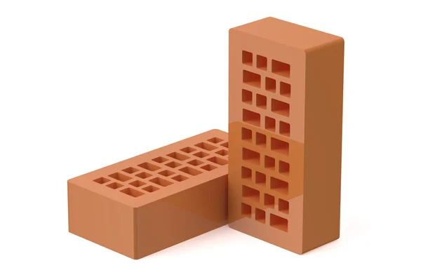 Two bricks — Stock Image Two bricks Royalty Free Stock Images