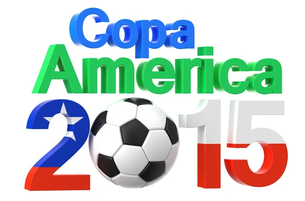 Copa America 2015 concept — Stockfoto