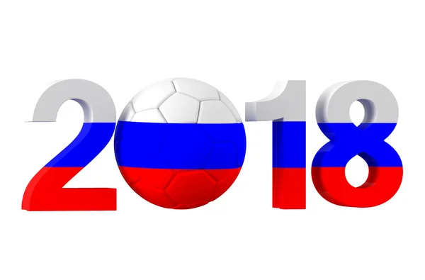 Campeonato de futebol 2018 — Fotografia de Stock