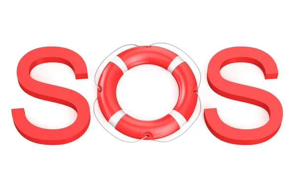 Conceito SOS — Fotografia de Stock
