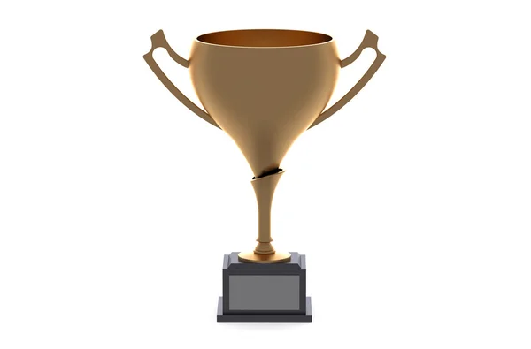 Bronze trophy cup — Stock Photo, Image