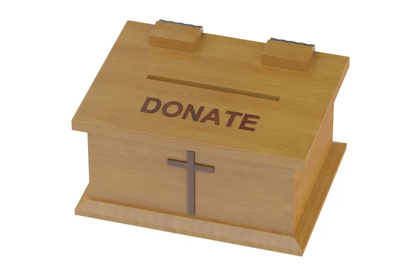 Church Donation Box — Stock Photo, Image
