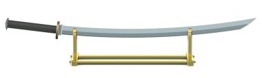  Japon kılıcı katana altın stand