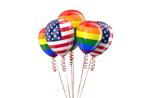 Matrimonios legales del mismo sexo en el concepto de EE.UU. — Foto de Stock