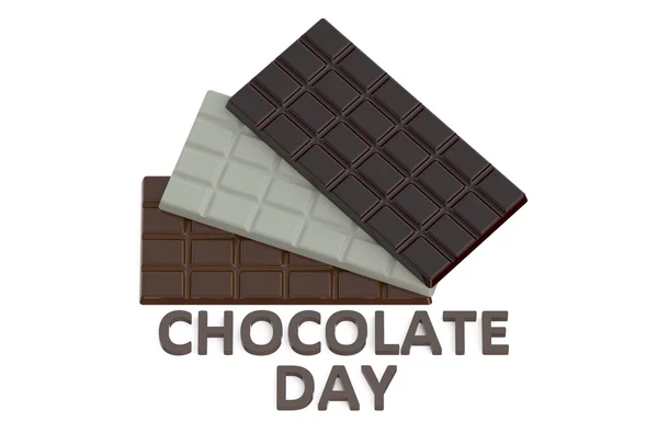 Chocolate day concept — Stock fotografie