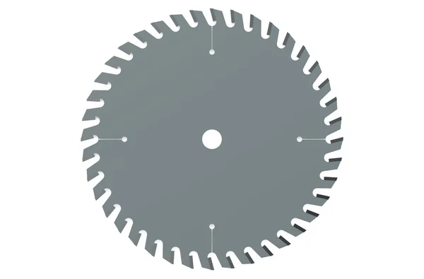 Primer plano de la hoja de sierra circular — Foto de Stock