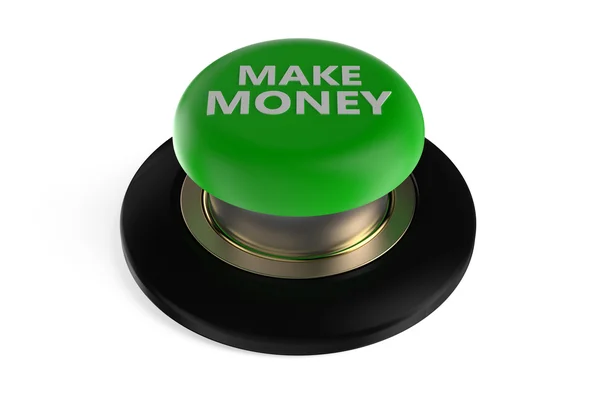 Faça o botão de dinheiro — Fotografia de Stock