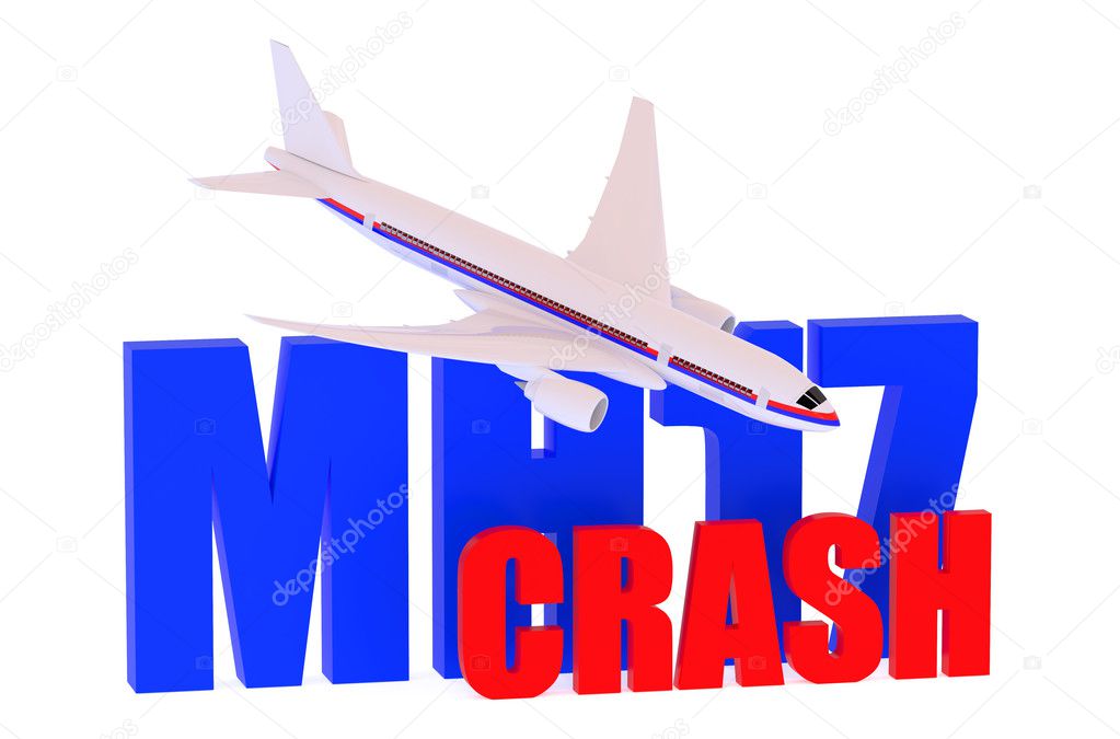 MH17 crash 2014 concept