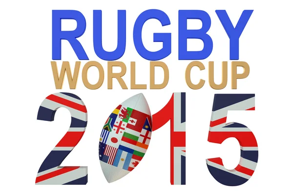 Rugby World Cup 2015 Great Britain concept — Stock Photo, Image