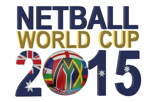 Netball World Cup 2015 Australia concept — Stock Photo, Image