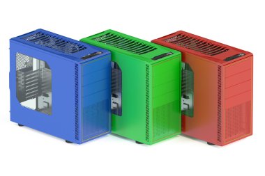 Renkli kule pc durumlarda